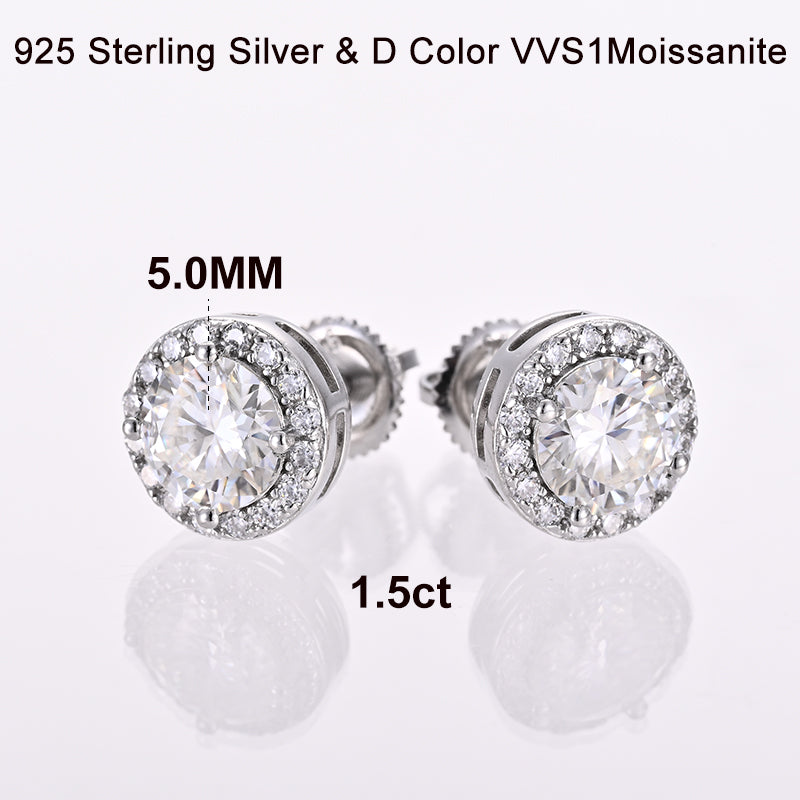 HALO ROUND EARRING DISPLAY